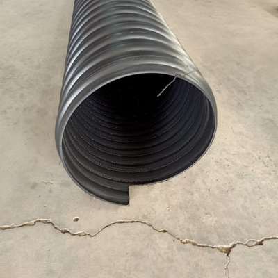 開封HDPE雙壁波紋管環剛度4-10kn收縮套連接
