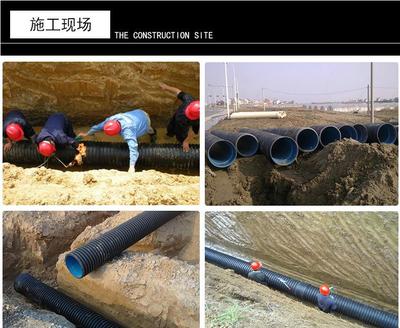 聚乙烯雙壁波紋管生產(chǎn)廠家 HDPE雙壁波紋管 波紋管規(guī)格齊全