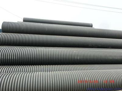 PE鋼帶增強(qiáng)高密度聚乙烯雙壁波紋管圖片,PE鋼帶增強(qiáng)高密度聚乙烯雙壁波紋管圖片大全,洛陽耐特管業(yè)-