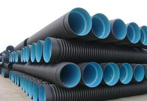 【長期大口徑PE排水管 HDPE雙壁波紋管】 -