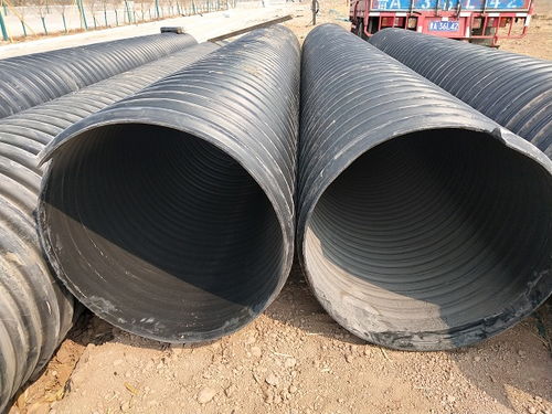 山西地區(qū)排水和排污工程中,常用管道有2種,pe雙壁波紋管和pe鋼帶增強(qiáng)波紋管