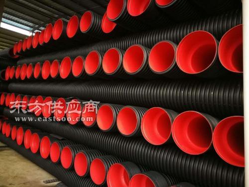 銀川hdpe鋼帶波紋管哪家買 銀川hdpe雙壁波紋管廠家直銷圖片