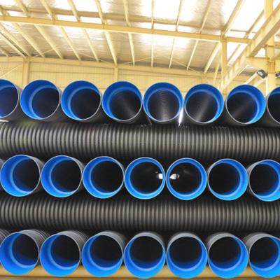 【河北順財】PE雙壁波紋管 HDPE雙壁波紋管廠家 雙壁波紋管廠家圖片_高清圖_細節圖-雄縣順財塑膠制品 -