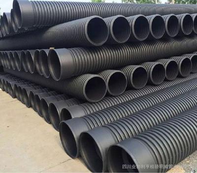 雙壁波紋管生產廠家 雙壁波紋排水管 HDPE大口徑雙壁波紋管規格齊全