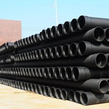 中波內徑dn200雙壁波紋管8流政塑管業廠家直供