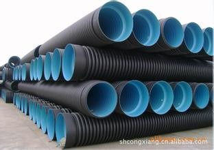 山西太原雙壁波紋管 市政道路污水管管材