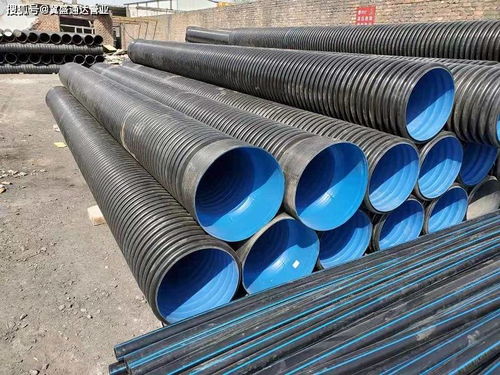 太原pe管盤管和直管,雙壁波紋管,鋼帶管,冀盛通達庫房實拍