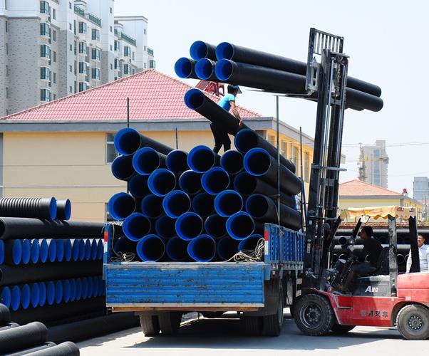 江蘇國標hdpe雙壁波紋管生產廠家 排污排水雙壁波紋管sn10正十級