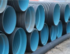 大口徑排污管DN300 HDPE雙壁波紋管的優(yōu)勢(shì)與應(yīng)用